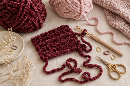 Chenille Yarn Troubleshooting: Shedding, Breaking and Frogging