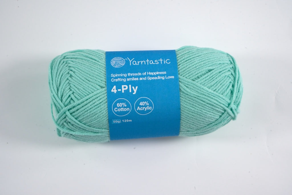 4 Ply Cotton Acrylic Blended Yarn (@50g) (aka. Milk Cotton)