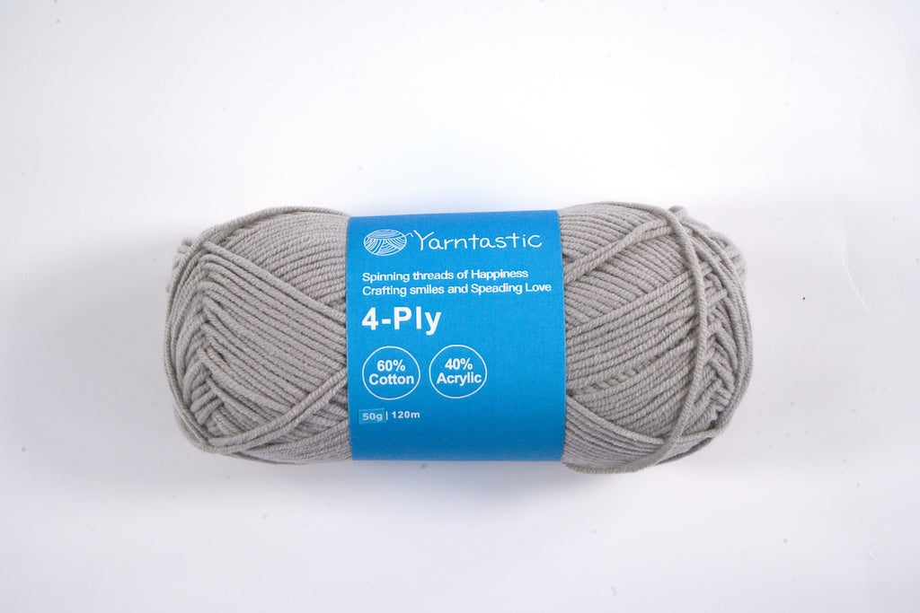 4 Ply Cotton Acrylic Blended Yarn (@50g) (aka. Milk Cotton)