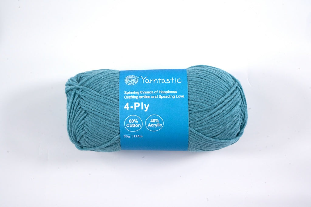 4 Ply Cotton Acrylic Blended Yarn (@50g) (aka. Milk Cotton)