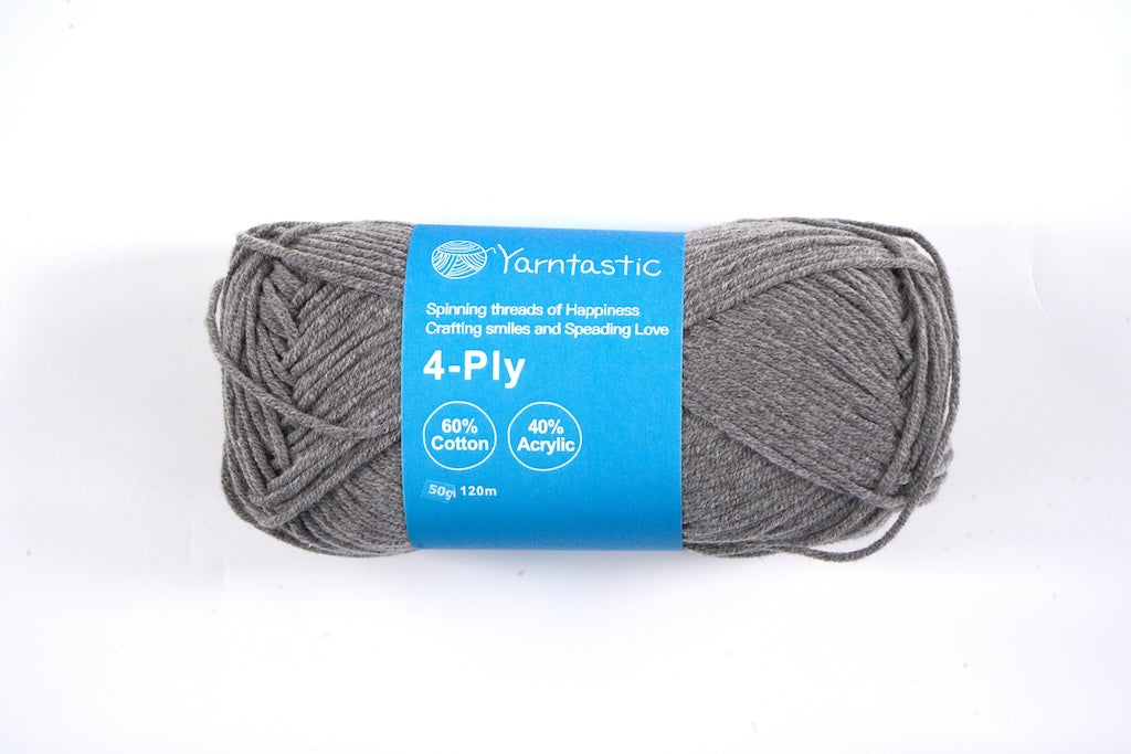 4 Ply Cotton Acrylic Blended Yarn (@50g) (aka. Milk Cotton)