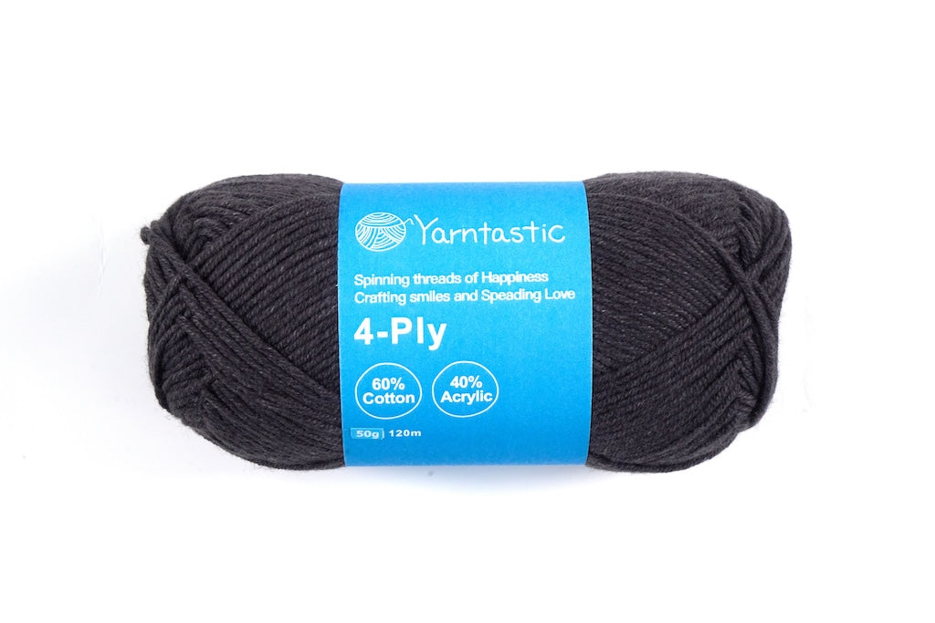 4 Ply Cotton Acrylic Blended Yarn (@50g) (aka. Milk Cotton)