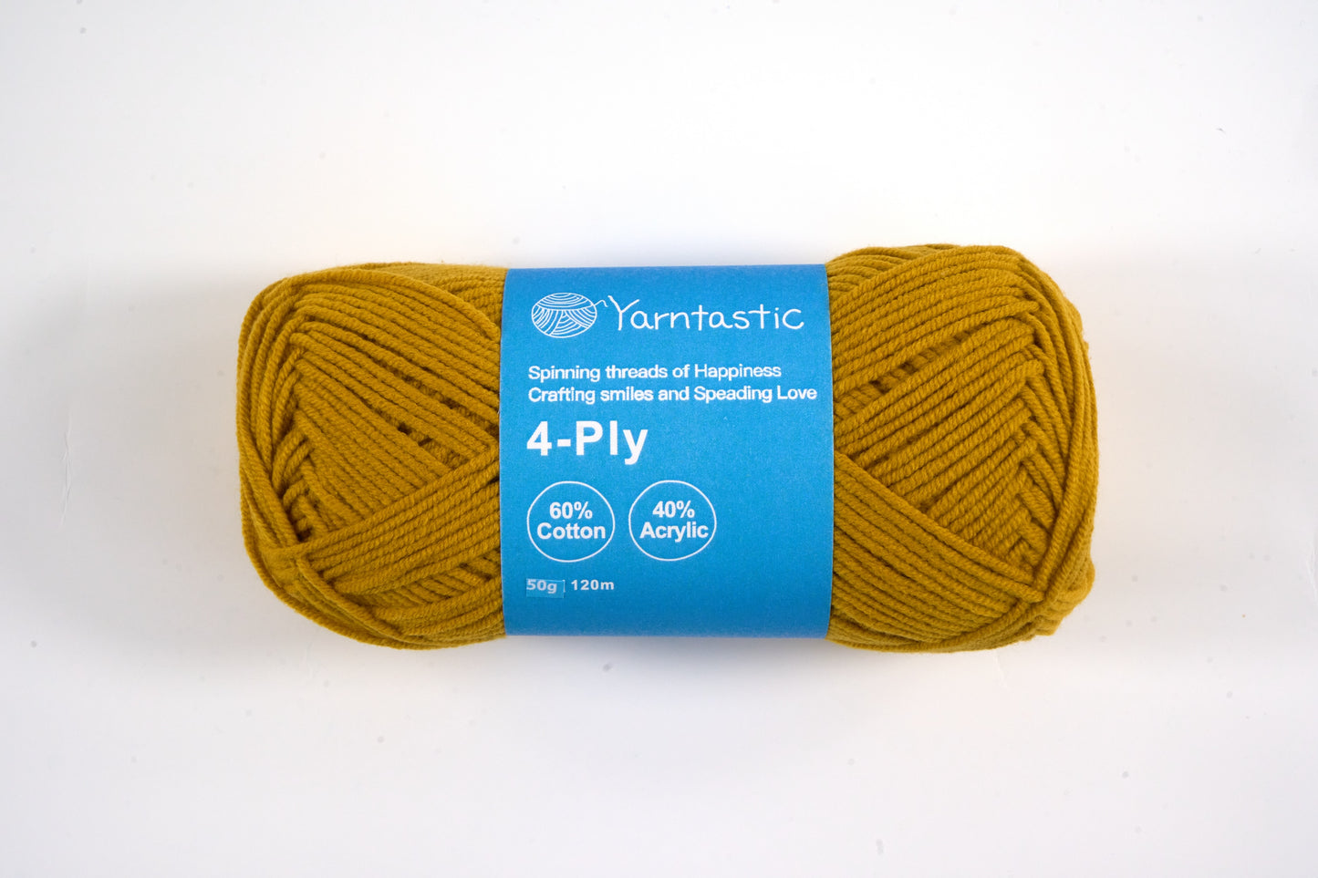 4 Ply Cotton Acrylic Blended Yarn (@50g) (aka. Milk Cotton)