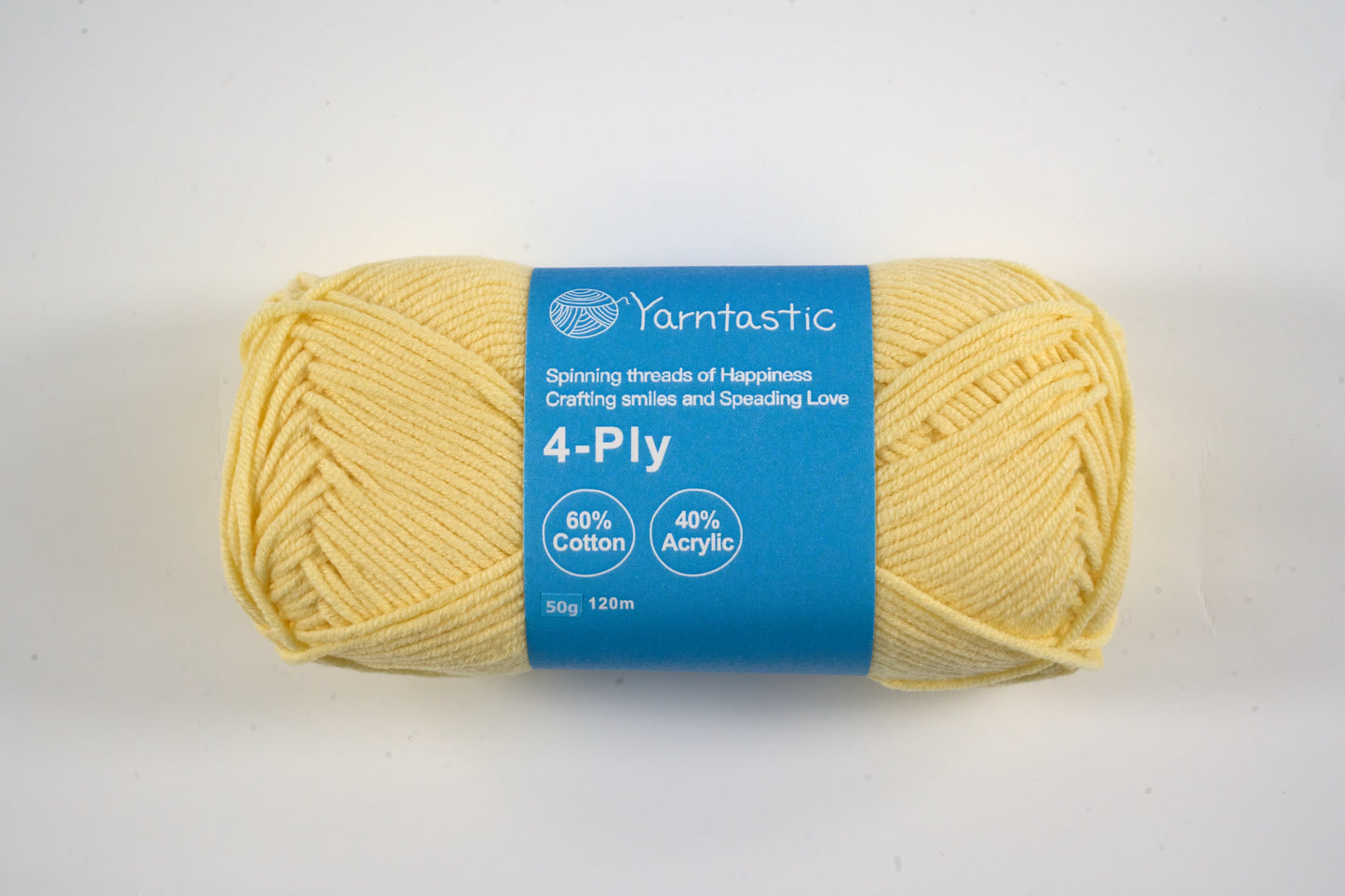 4 Ply Cotton Acrylic Blended Yarn (@50g) (aka. Milk Cotton)