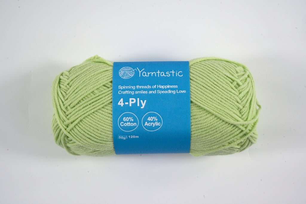 4 Ply Cotton Acrylic Blended Yarn (@50g) (aka. Milk Cotton)