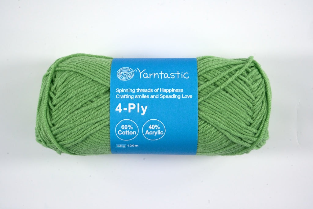 4 Ply Cotton Acrylic Blended Yarn (@50g) (aka. Milk Cotton)