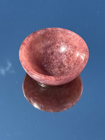 Crystal & Quartz Bowl with Complimentary Quartz Chips, Perfect for Healing, Natural Crystal Decor for Home & Office