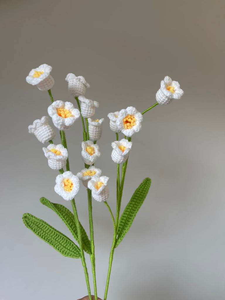 Yarntastic Long-lasting Flower Bouquet - Lily of the Valley