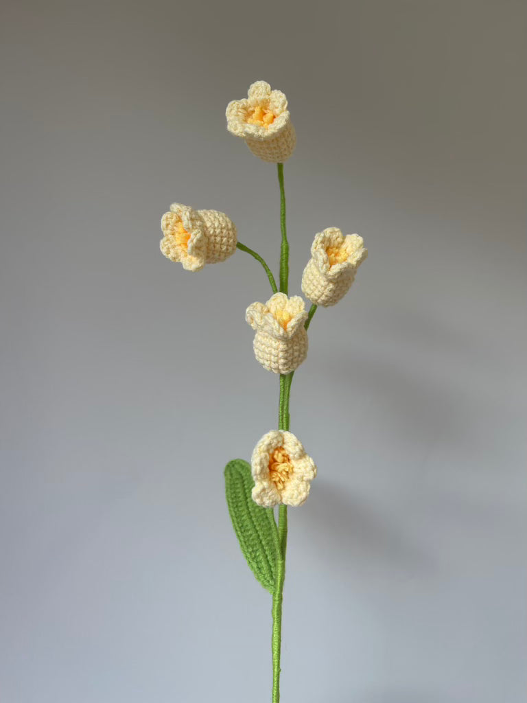 Yarntastic Long-lasting Flower Bouquet - Lily of the Valley