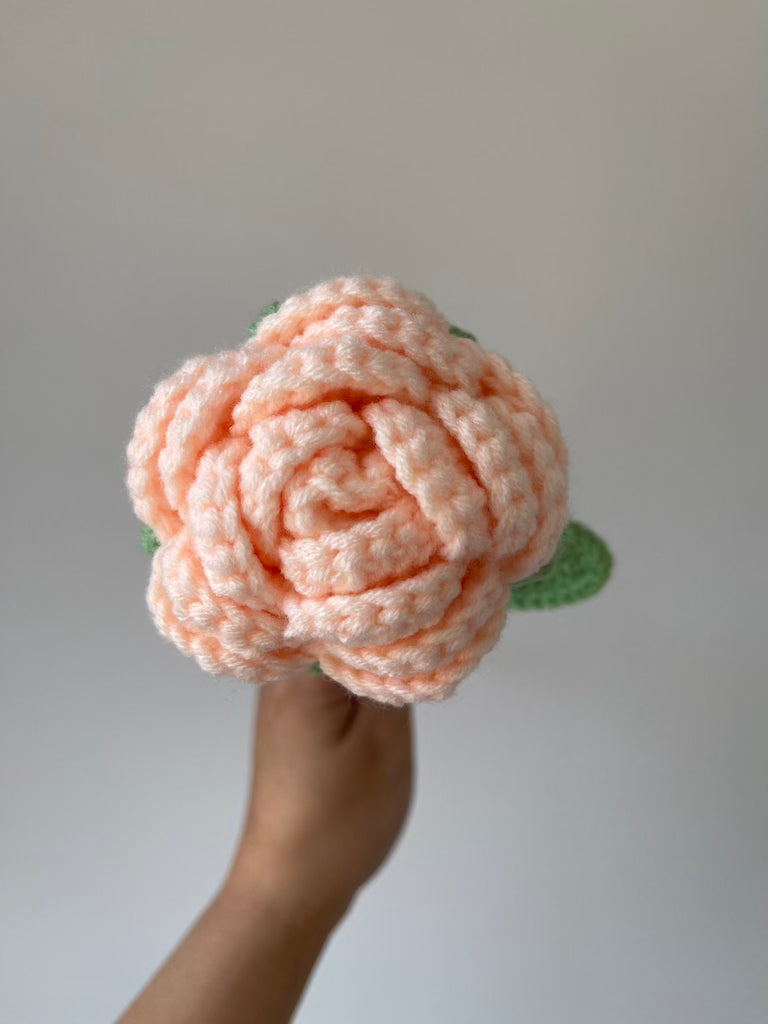 Yarntastic Long-lasting Flower Bouquet - Rose