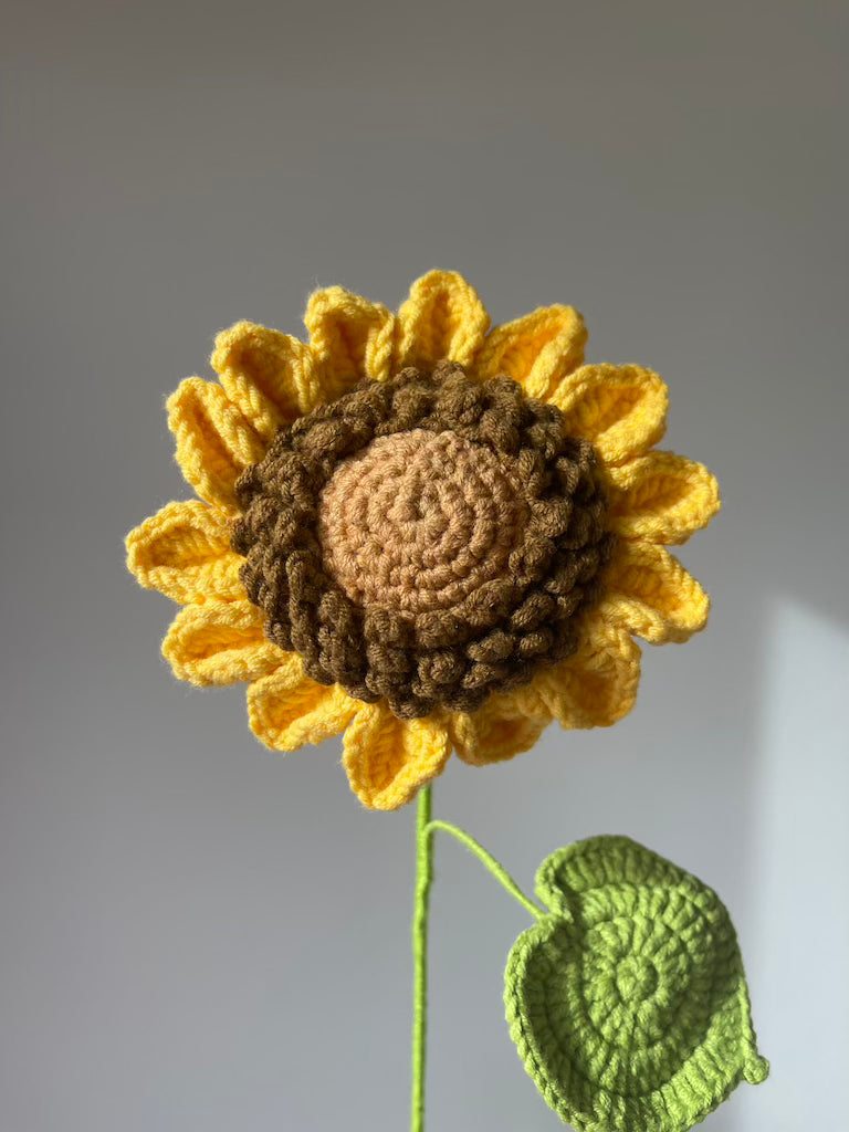 Yarntastic Long-lasting Flower Bouquet - Sunflower