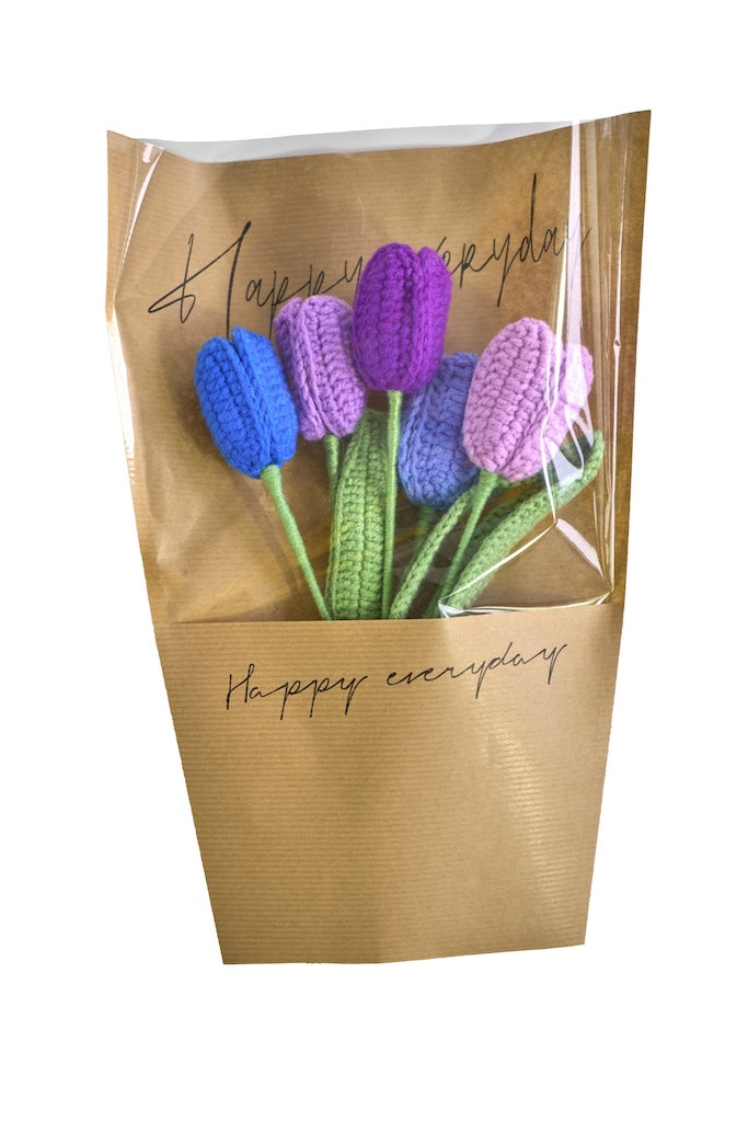 Yarntastic Long-lasting Flower Bouquet - Tulip