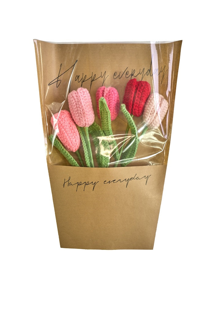 Yarntastic Long-lasting Flower Bouquet - Tulip