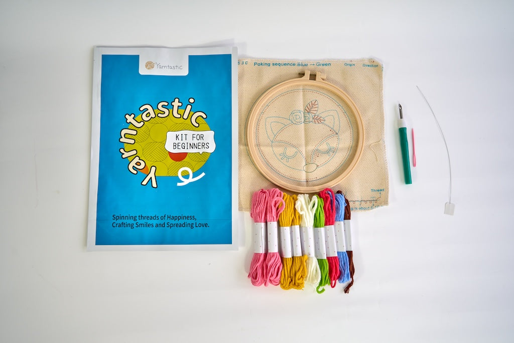 Yarntastic Punch Needle Kit - Deer (19cm)